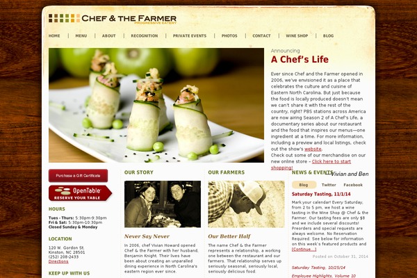 farmer theme websites examples