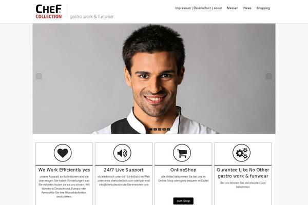 chefcollection.com site used Hapy