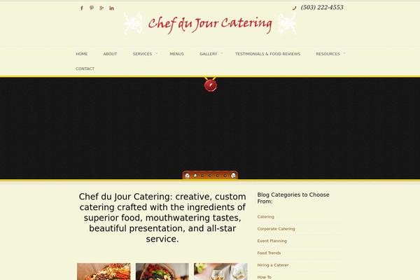 chefdujourcatering.com site used Chefdujour