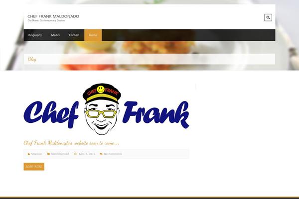 Foodeez Lite theme site design template sample