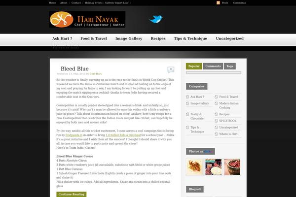 Busy Bee theme site design template sample