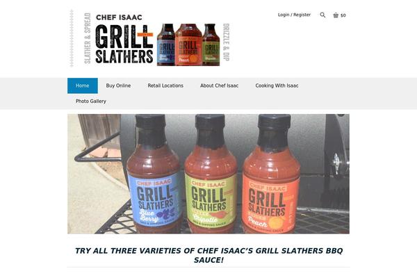 chefisaacsbbqsauce.com site used Nanoshoplite