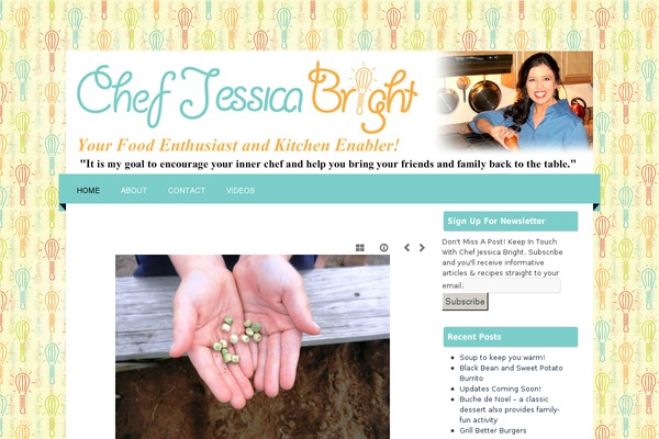 Jessica theme site design template sample