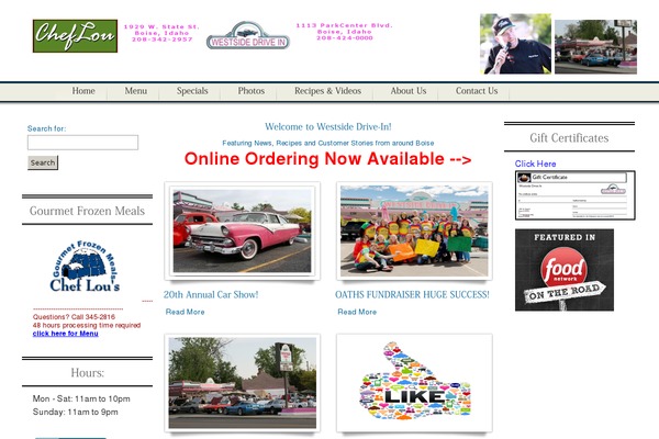 cheflou.com site used Wplocalpro