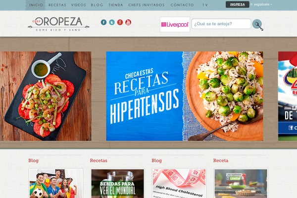 cheforopeza.com.mx site used Cheforopeza