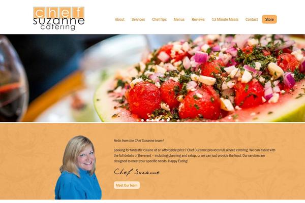 chefsuzanne.com site used Chef-suzanne