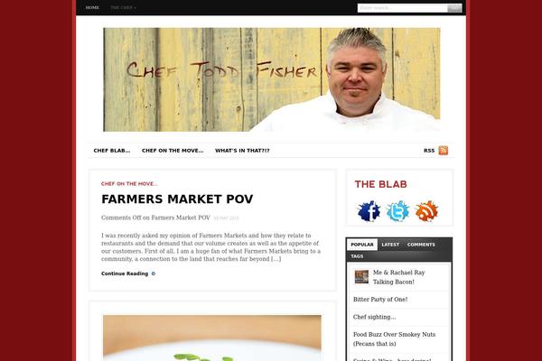 cheftoddfisher.com site used Daily Edition