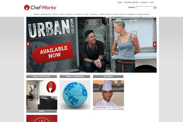 chefworks.ca site used Chefworks