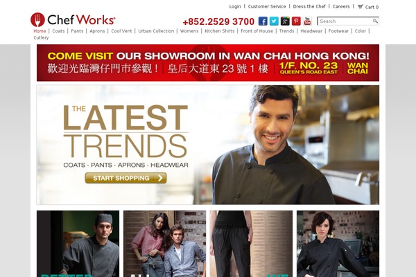 chefworks.com.hk site used Chefworks