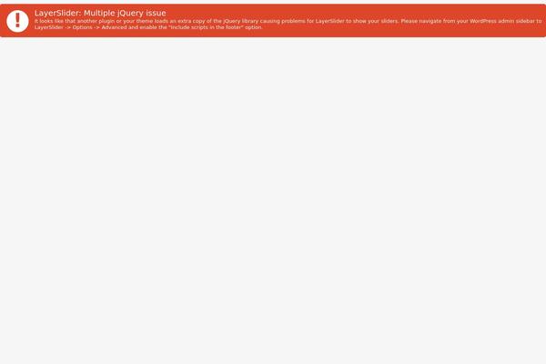 Bridge Child theme site design template sample