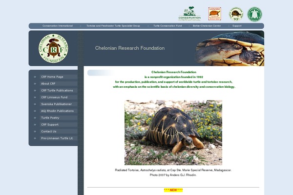 chelonian.org site used Crf