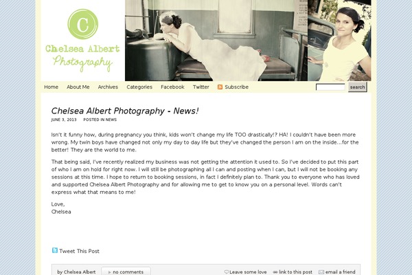 ProPhoto 2 theme site design template sample