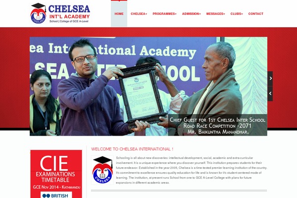 chelseainternational.com.np site used Chelsea