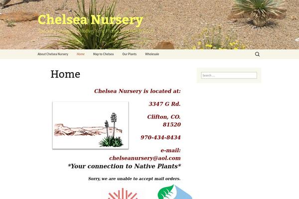 Twenty Thirteen theme site design template sample