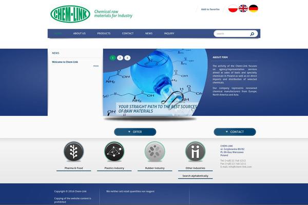chem-link.com site used Chem-link