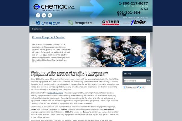 chemacinc.com site used Chemacinc