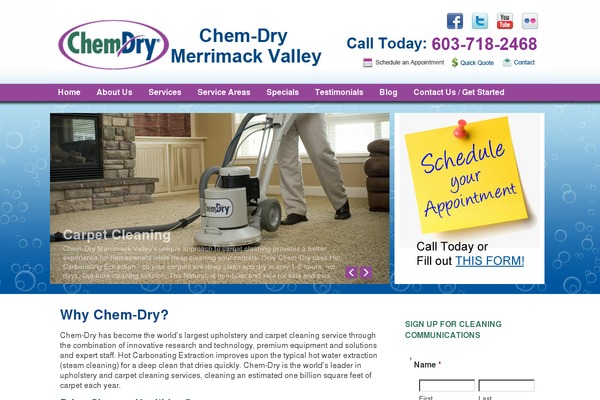 chemdrymerrimackvalley.com site used Flexxdark
