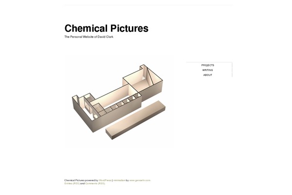 chemicalpictures.net site used minimalism