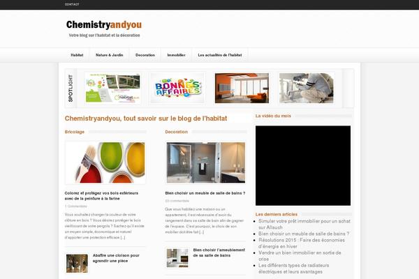 Broadcast theme site design template sample