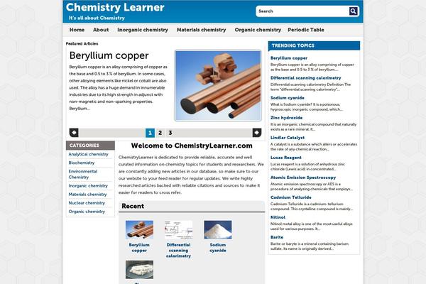 chemistrylearner.com site used Knots