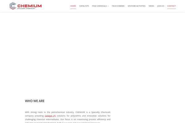 chemium.com site used Square-plus