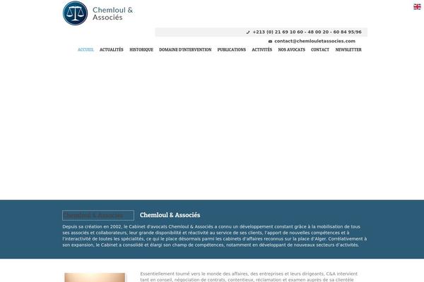 chemlouletassocies.com site used Chemloul