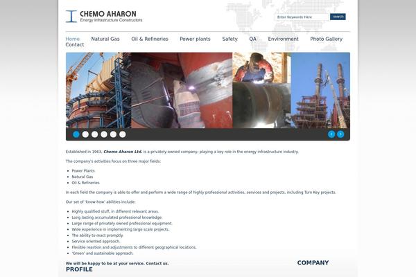 chemo-aharon.com site used Chemoaharon
