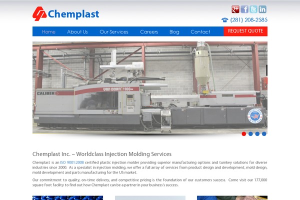 chemplastinc.com site used Chemplast