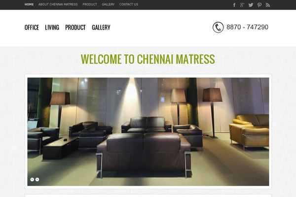 chennaimattress.com site used Matress