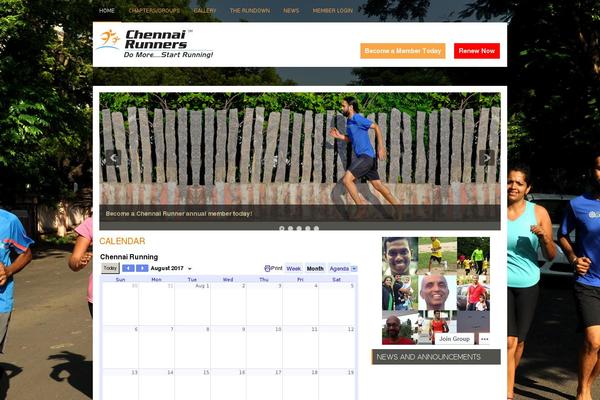 chennairunners.com site used Sports