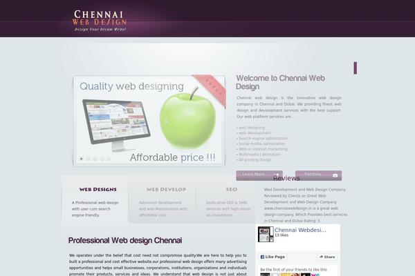 chennaiwebdesign.in site used Yubis
