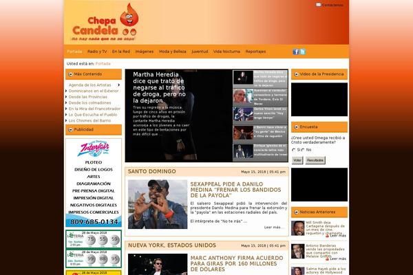 chepacandela.com site used Acento-com-lighter