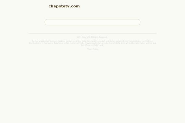 chepotetv.com site used Grifus4026