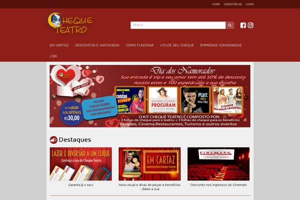 chequeteatro.com.br site used Cheque