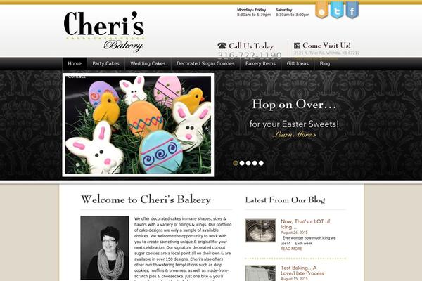 cheris-bakery.com site used Cheris