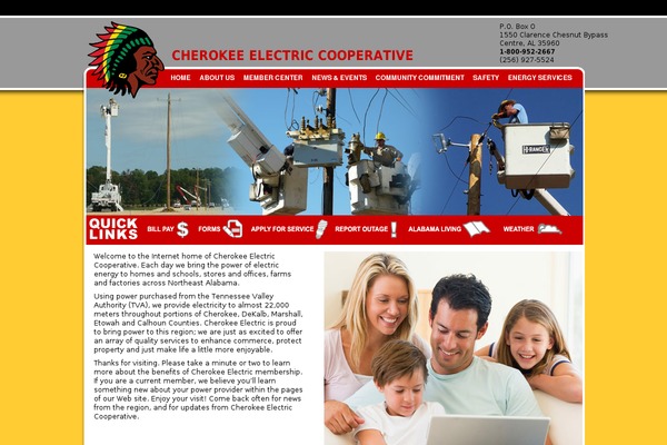 cherokee.coop site used Cherokee_electric_cooperative