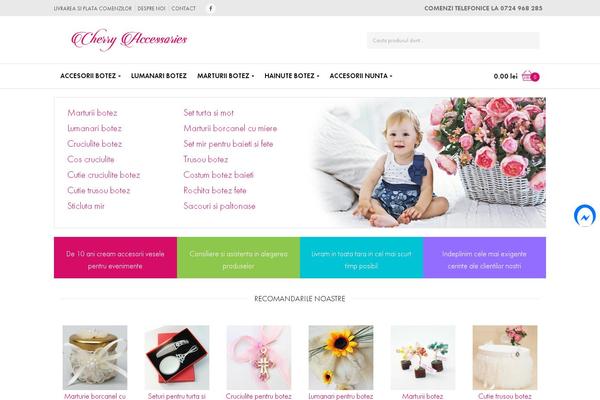 cherryaccessories.ro site used Cherrytheme