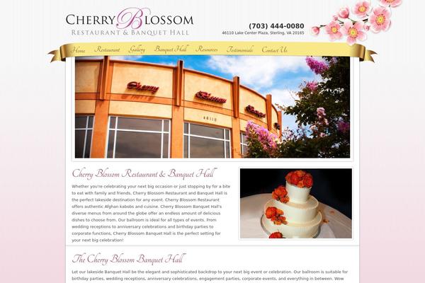 cherryblossomhall.com site used Cherryblossomhall