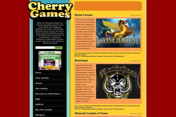 cherrygames.be site used Gokkenopgokkasten