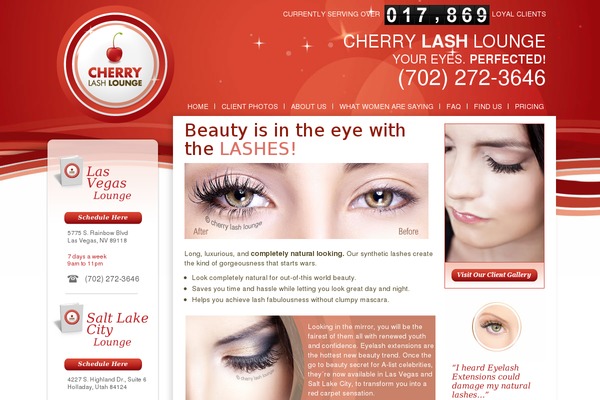 Cherry theme site design template sample