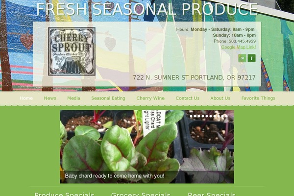 cherrysprout.com site used Cherrysprout