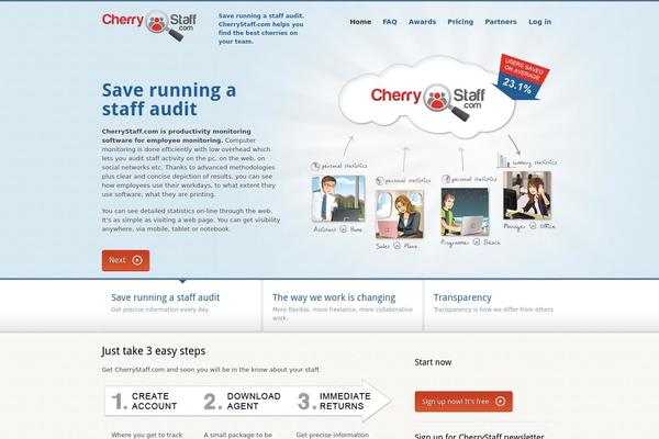 cherrystaff.com site used Biznizz