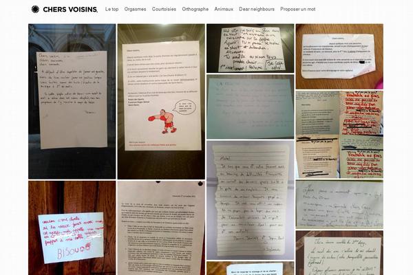 chersvoisins.net site used Isotheme-v1.3