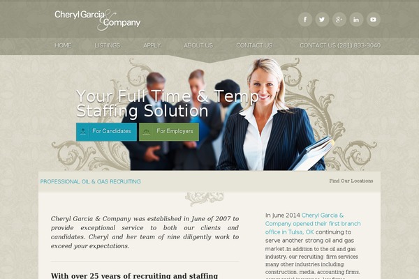 cherylgarciaco.com site used Cherylgarciacompany