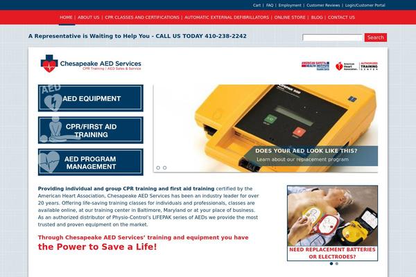 chesapeakeaedservices.com site used Chesapeakeaed2015