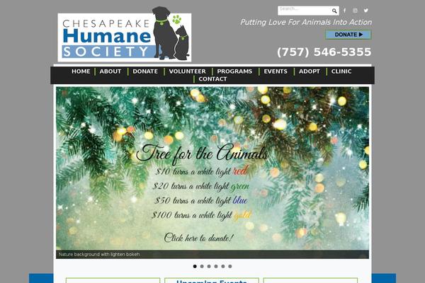 chesapeakehumane.org site used Humane