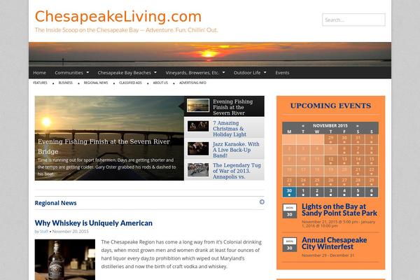 chesapeakeliving.com site used Magazine-premium-2