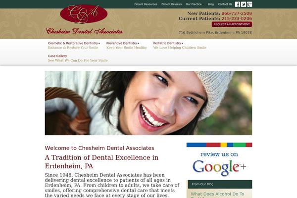 chesheim-dental.com site used Chesheim-dental