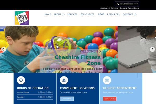 cheshirefitnesszone.com site used Physiotherapy-child