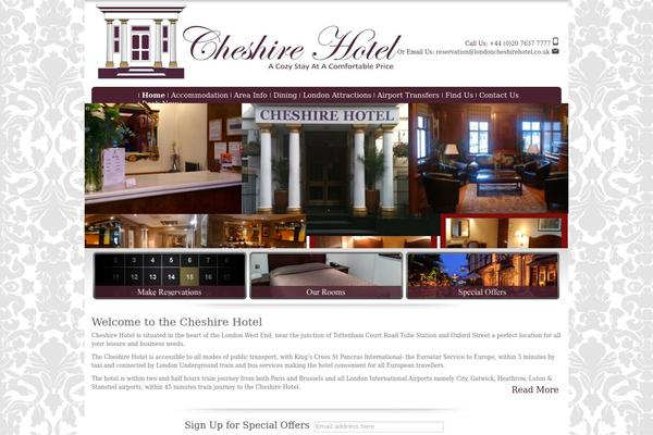 cheshirehotellondon.com site used Premium2